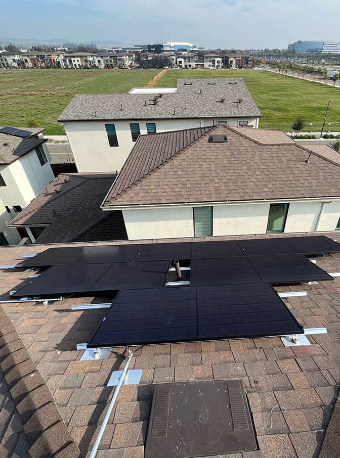 solar panel installation