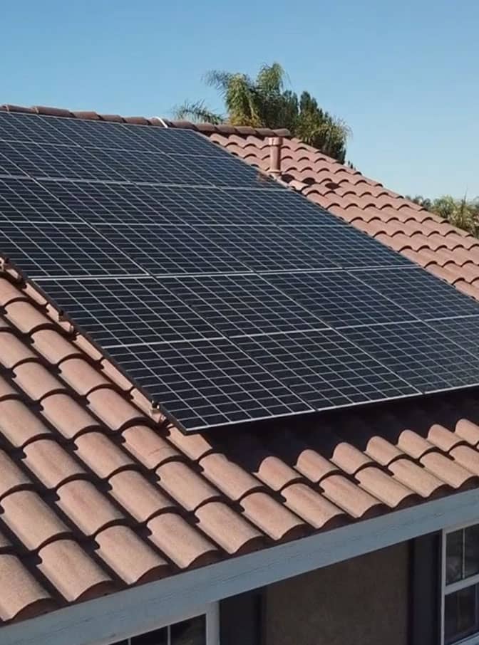 solar panel installation