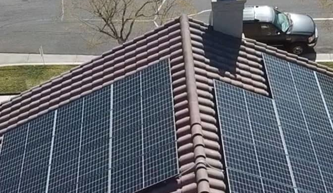 solar panel installation